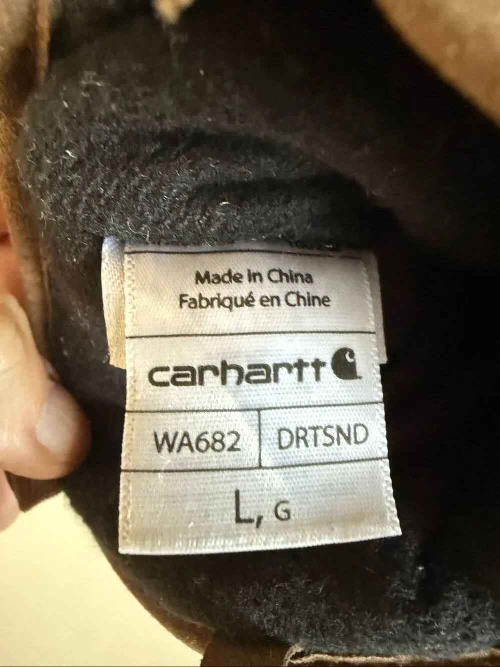 Carhartt Women's Sherpa Gloves Size Large